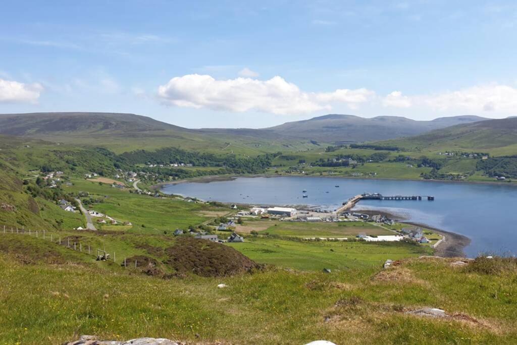 Uig Chalets Idrigill Hill Chalet Exteriör bild